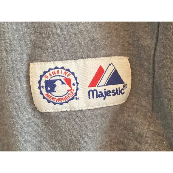 MLB New York Yankees Jeter #2 Shirt Majestic Long Sleeve Yankee Patch 14/16 - Picture 7 of 10